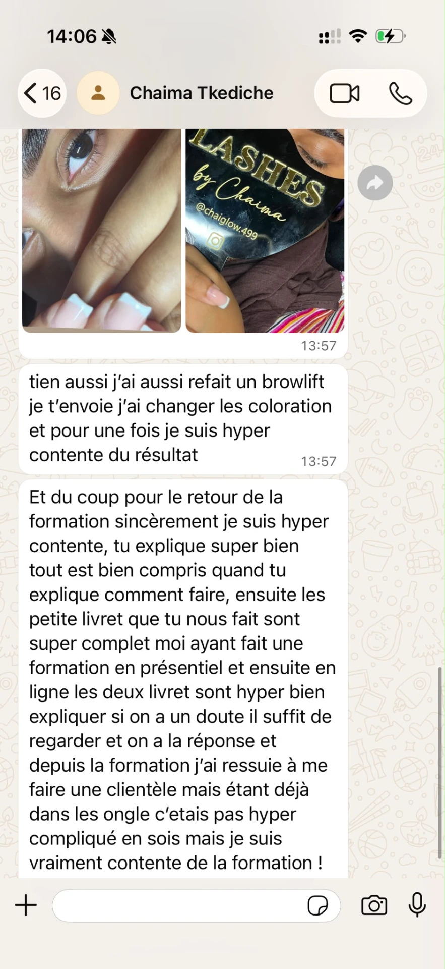 Témoignage d'élève 5